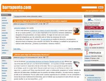 Tablet Screenshot of empleo.barrapunto.com