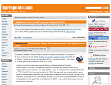 Tablet Screenshot of especiales.barrapunto.com