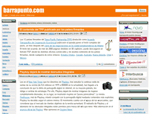 Tablet Screenshot of americas.barrapunto.com