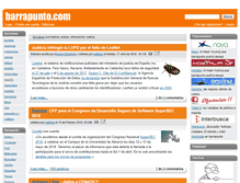 Tablet Screenshot of espana.barrapunto.com