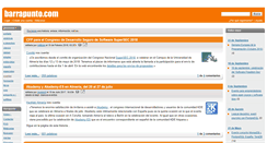 Desktop Screenshot of eventos.barrapunto.com