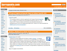 Tablet Screenshot of eventos.barrapunto.com