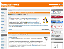 Tablet Screenshot of ciencia.barrapunto.com